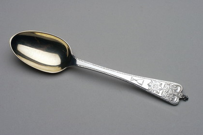 Regimental Silver spoon - Inns of Court Rifle Volunteers